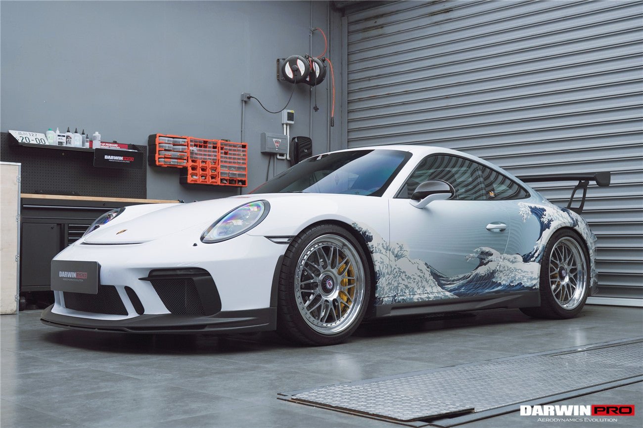 2017 - 2019 Porsche 911 991.2 GT3 Only BKSS Style Carbon Fiber Side Skirts