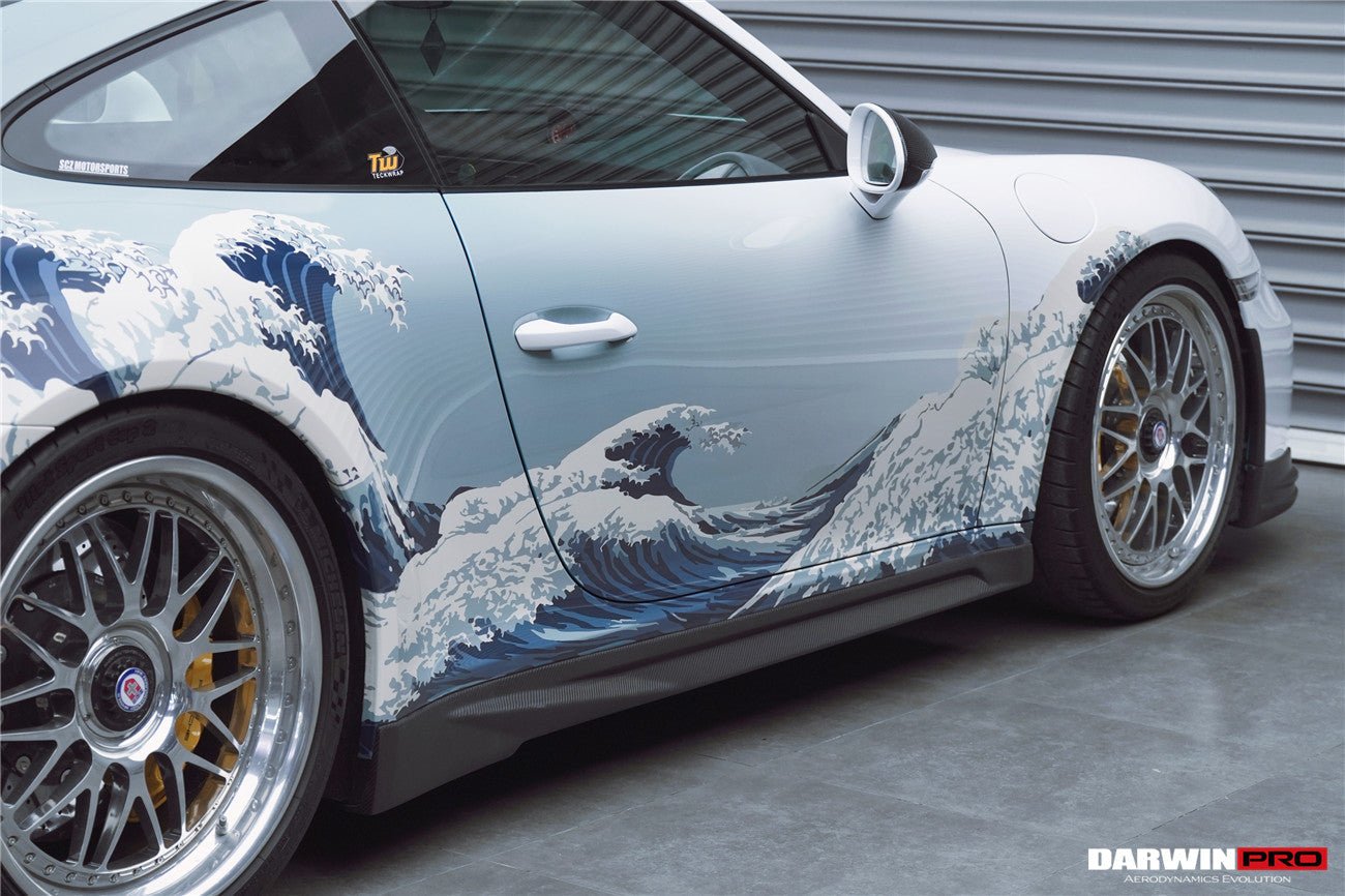 2017 - 2019 Porsche 911 991.2 GT3 Only BKSS Style Carbon Fiber Full Body Soft Kit