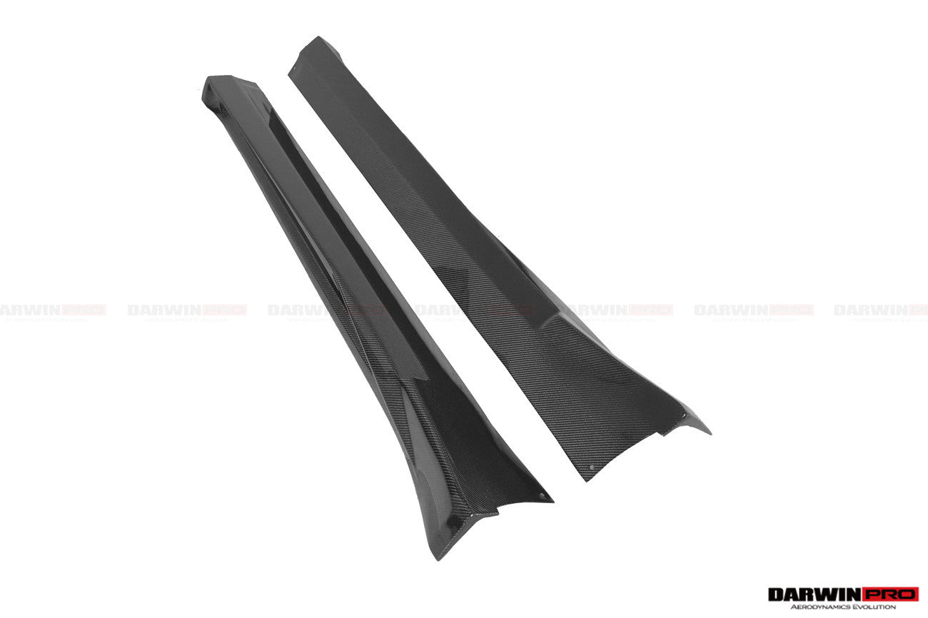 2017 - 2019 Porsche 911 991.2 GT3 Only BKSS Style Carbon Fiber Side Skirts