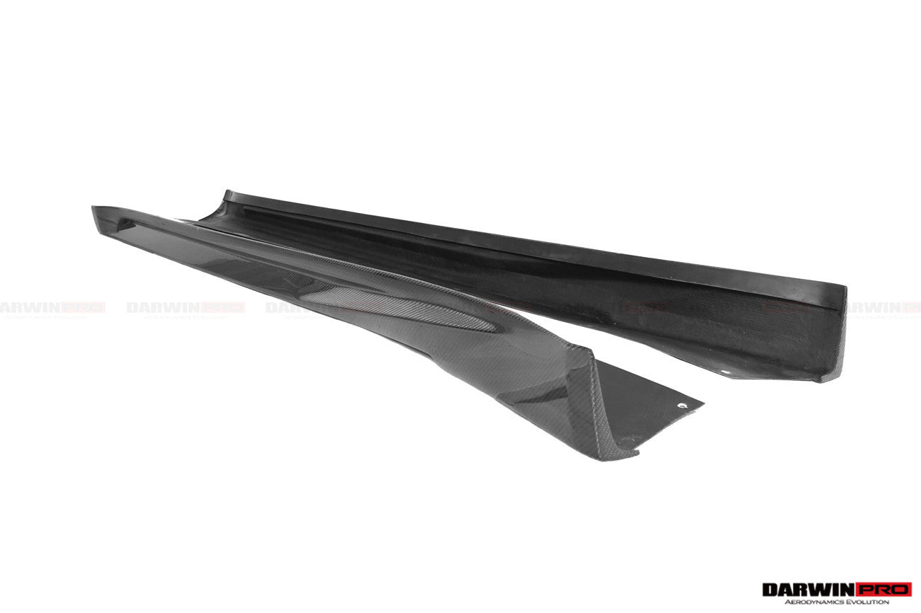 2017 - 2019 Porsche 911 991.2 GT3 Only BKSS Style Carbon Fiber Side Skirts