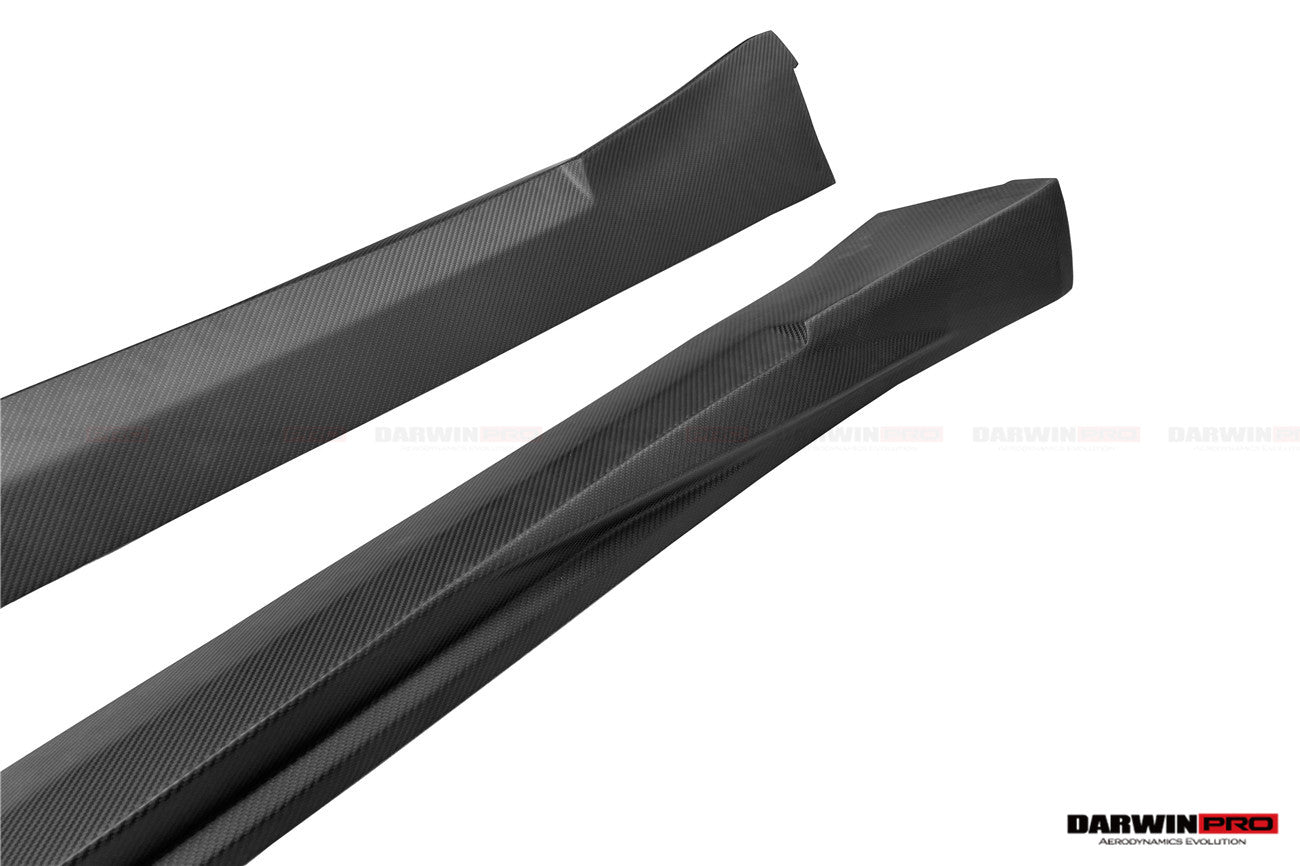 2017 - 2019 Porsche 911 991.2 GT3 Only BKSS Style Carbon Fiber Side Skirts
