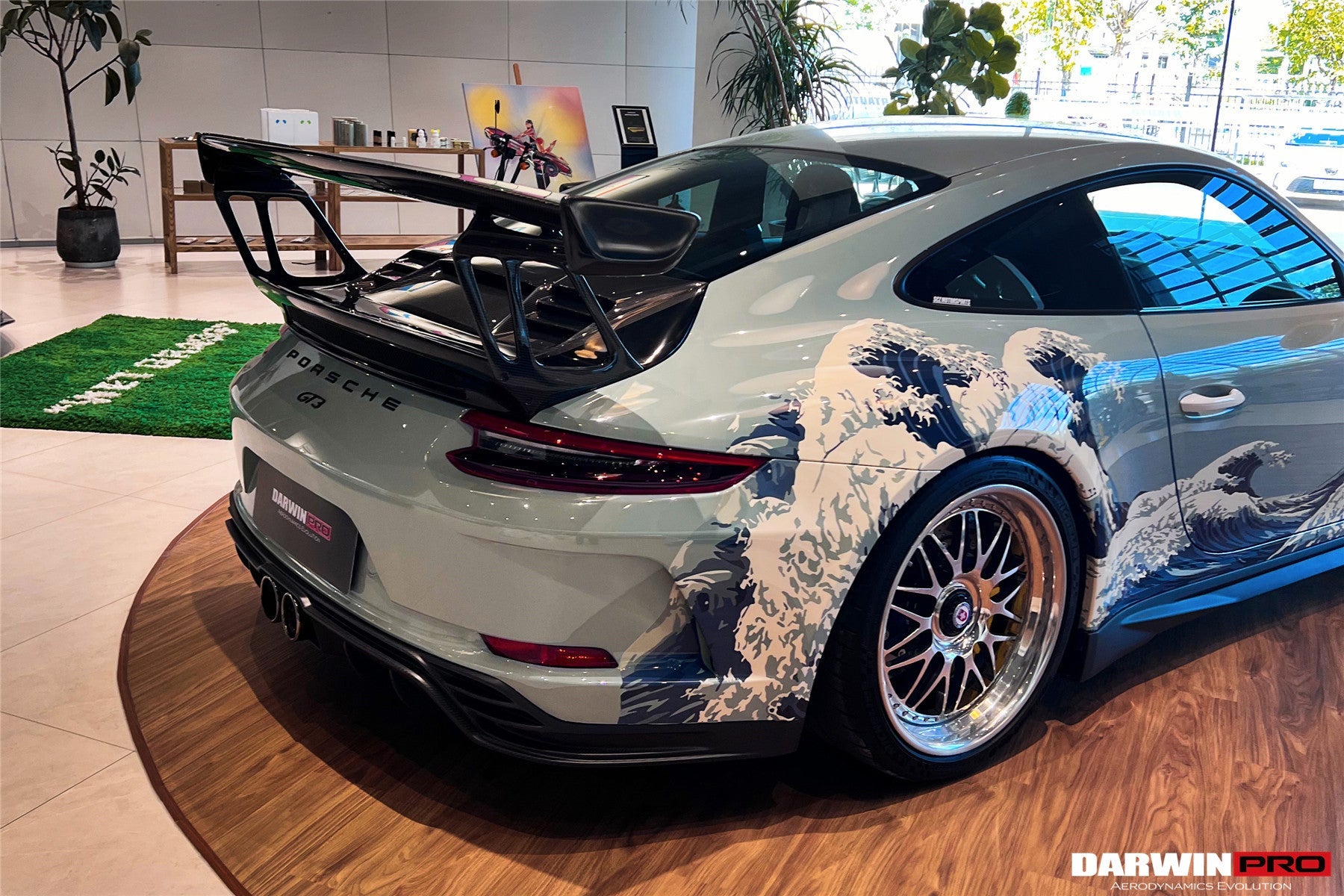 2017 - 2019 Porsche 911 991.2 GT3 Only GT3RS Style Trunk Spoiler Wing