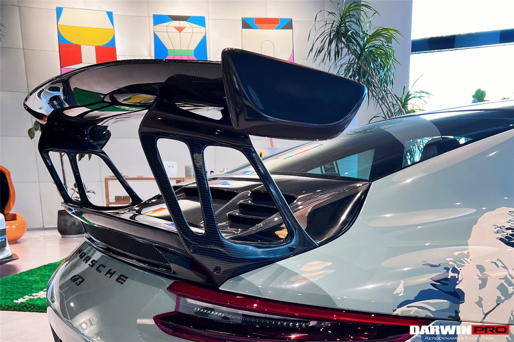 2017 - 2019 Porsche 911 991.2 GT3 Only GT3RS Style Trunk Spoiler Wing