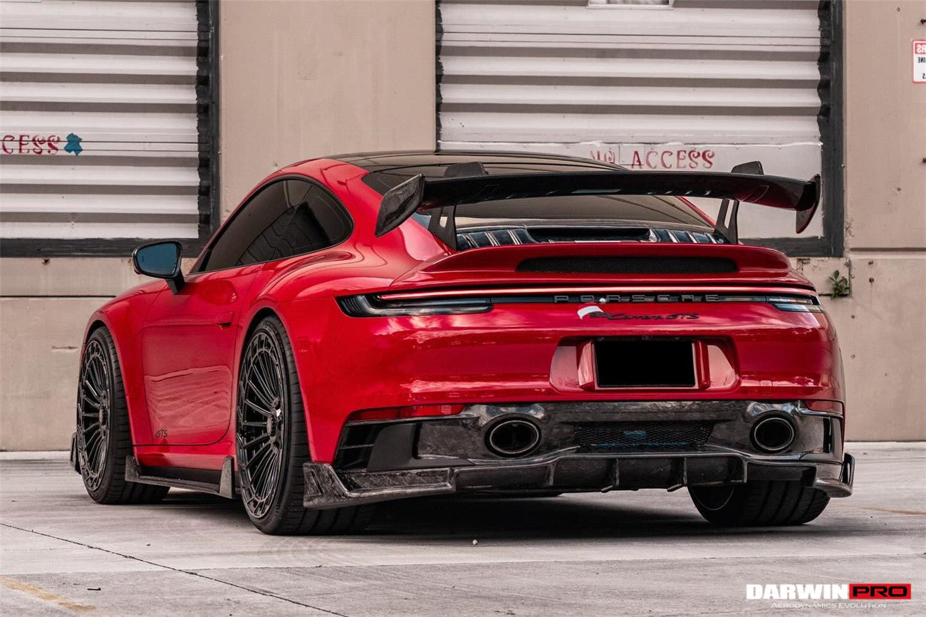 Porsche 911 992 Carrera/Targa Rear Lip DryCF (2019–2023)