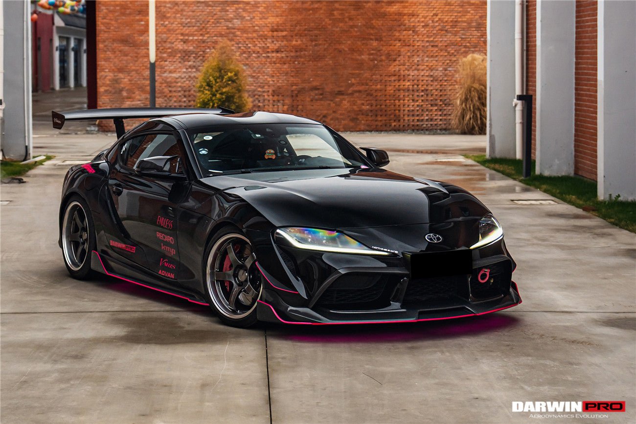 2019 - 2025 Toyota GR Supra (J29 & DB) A90 A91 BKSS Style Carbon Fiber Front Lip