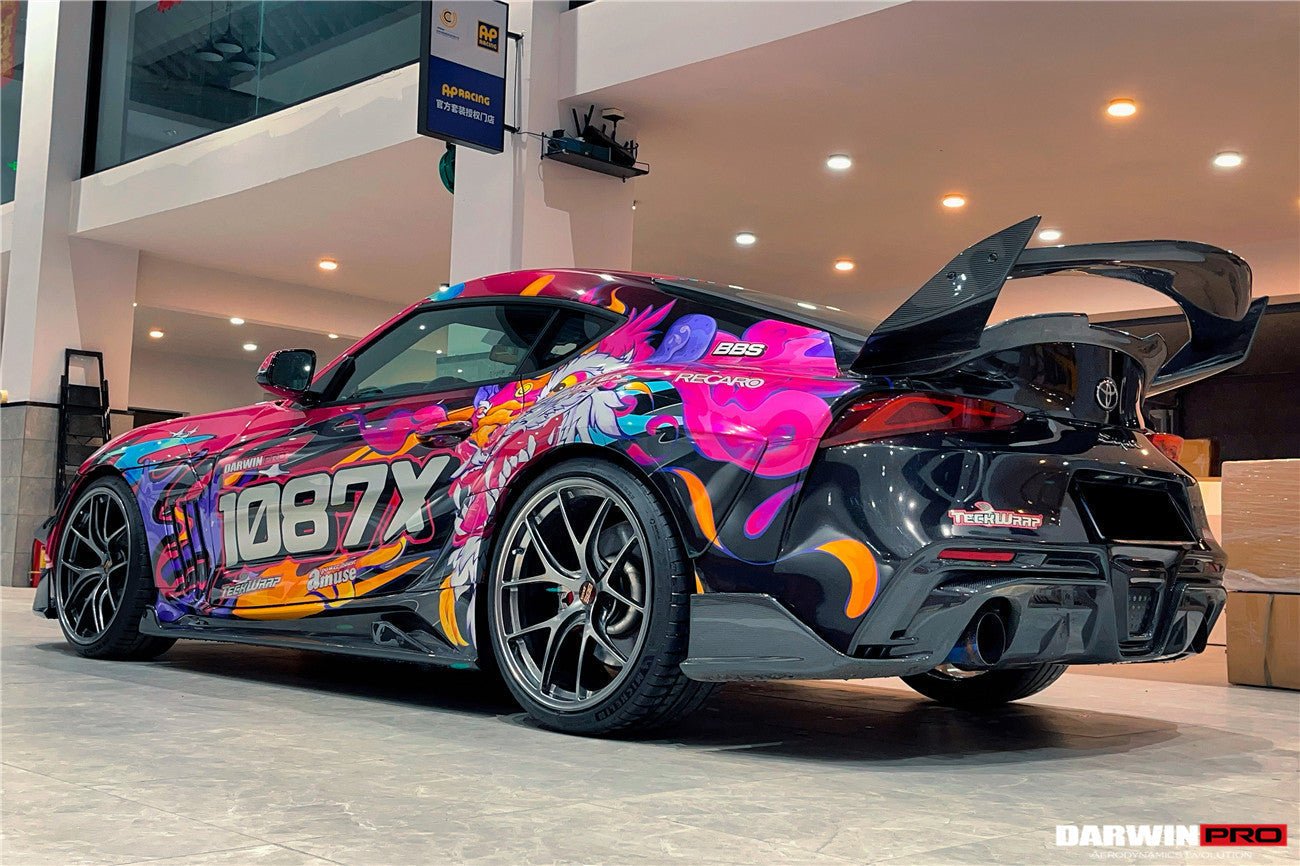 2019-2025 Toyota GR Supra (A90/A91) BKSS Style Carbon Fiber Rear Bumper