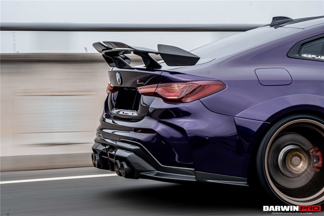 2021-2025 BMW M4 G82 & G83 BKSSII Style Rear Bumper with LED Light