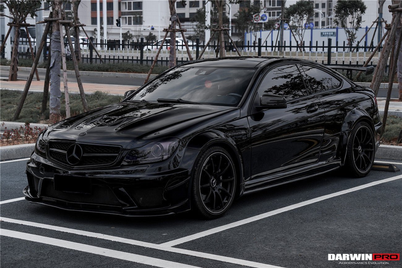 2012 - 2014 Mercedes Benz W204 C Class Coupe BKSS Style Wide Full Body Kit