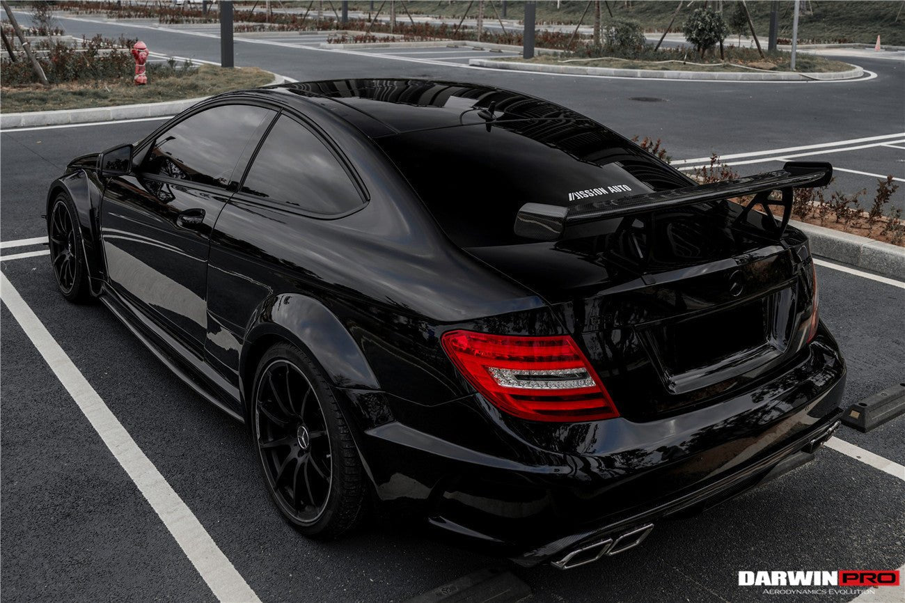 2012 - 2014 Mercedes Benz W204 C Class Coupe BKSS Style Wide Full Body Kit