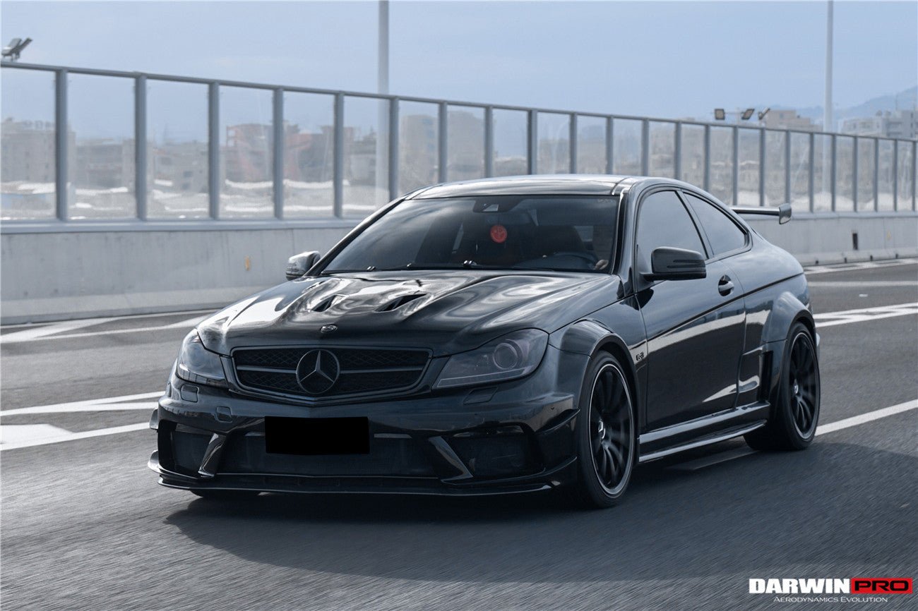 2012 - 2014 Mercedes Benz W204 C Class Coupe BKSS Style Wide Full Body Kit