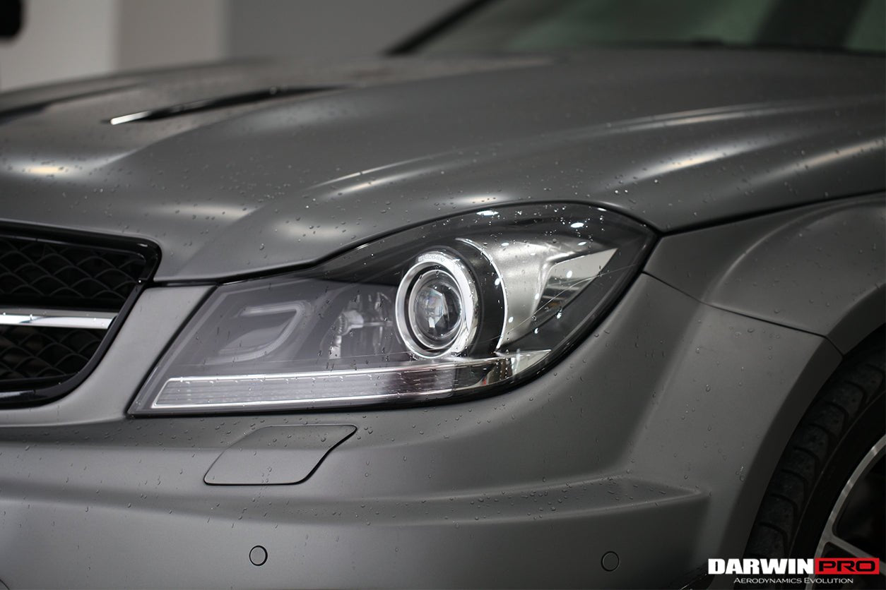 2012 - 2014 Mercedes Benz W204 C Class Sedan BKSS Style Wide Full Body Kit