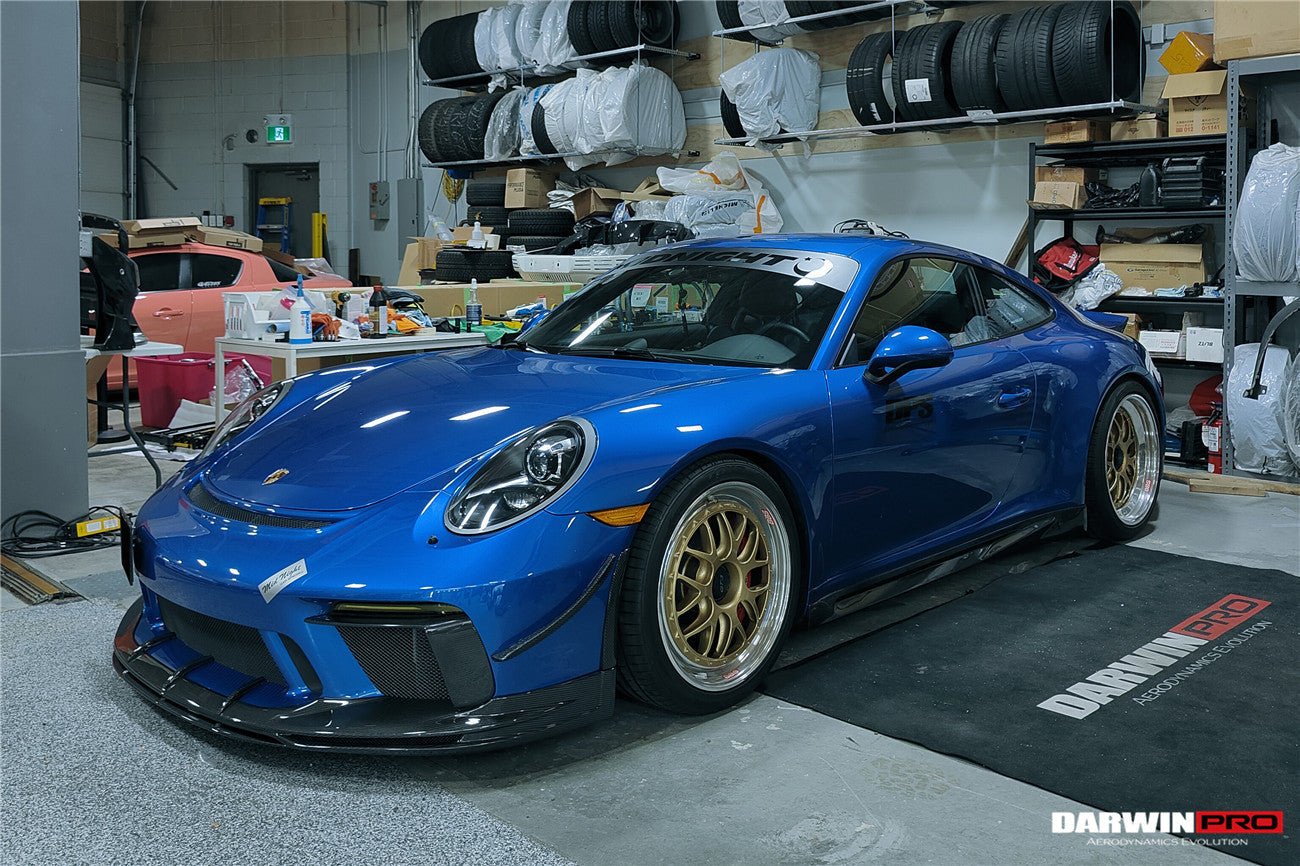 2017 - 2019 Porsche 911 991.2 GT3 Only BKSS Style Carbon Fiber Full Body Soft Kit