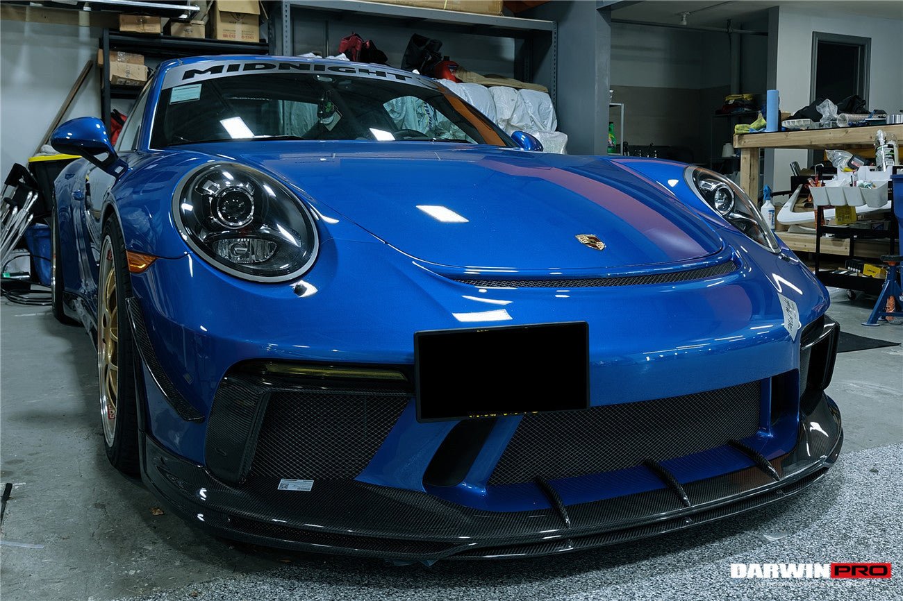 2017 - 2019 Porsche 911 991.2 GT3 Only BKSS Style Carbon Fiber Front lip