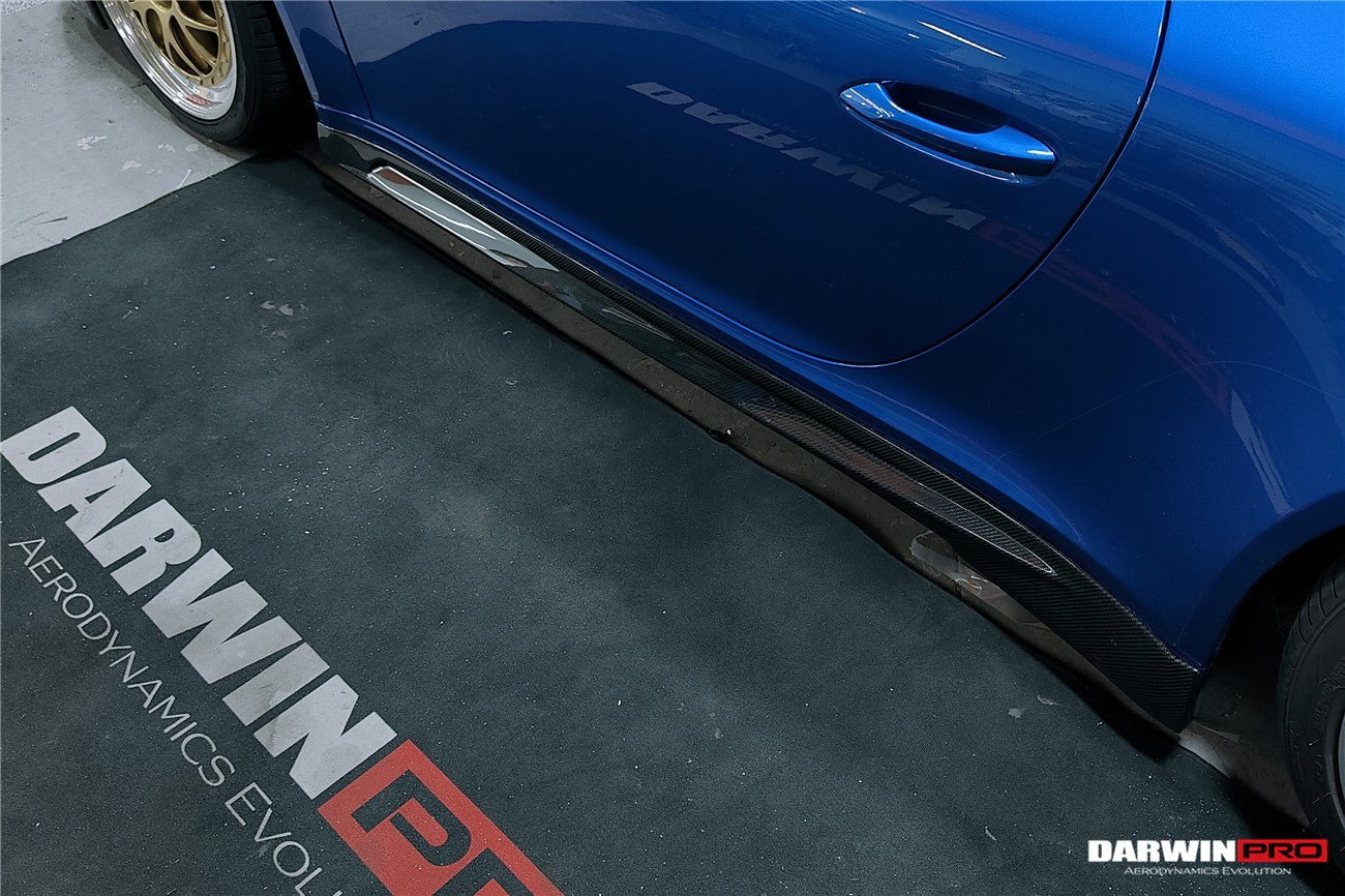 2017 - 2019 Porsche 911 991.2 GT3 Only BKSS Style Carbon Fiber Side Skirts