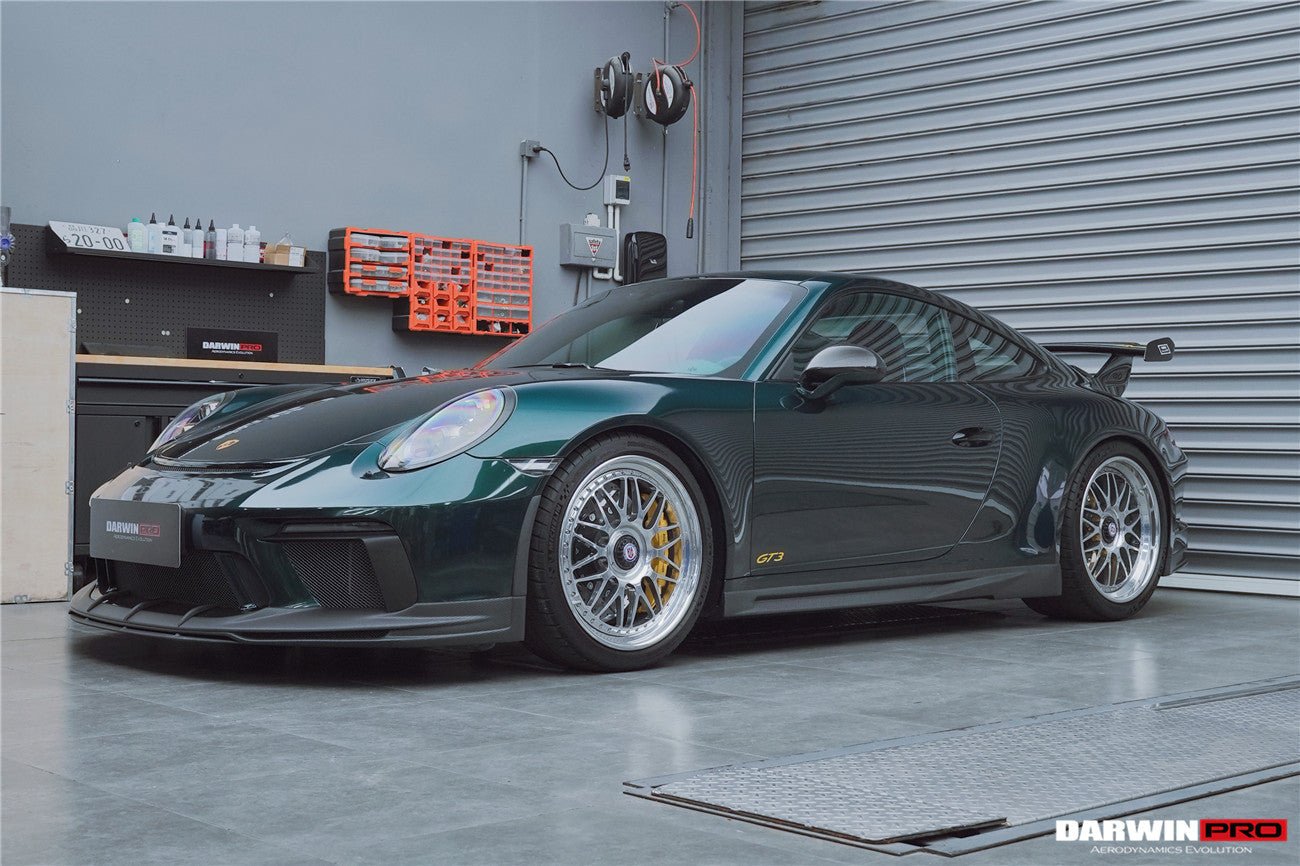 2017 - 2019 Porsche 911 991.2 GT3 Only BKSS Style Carbon Fiber Side Skirts