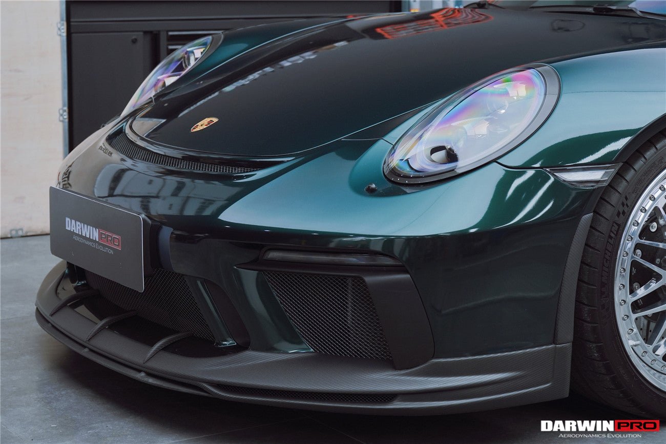 2017 - 2019 Porsche 911 991.2 GT3 Only BKSS Style Carbon Fiber Front lip
