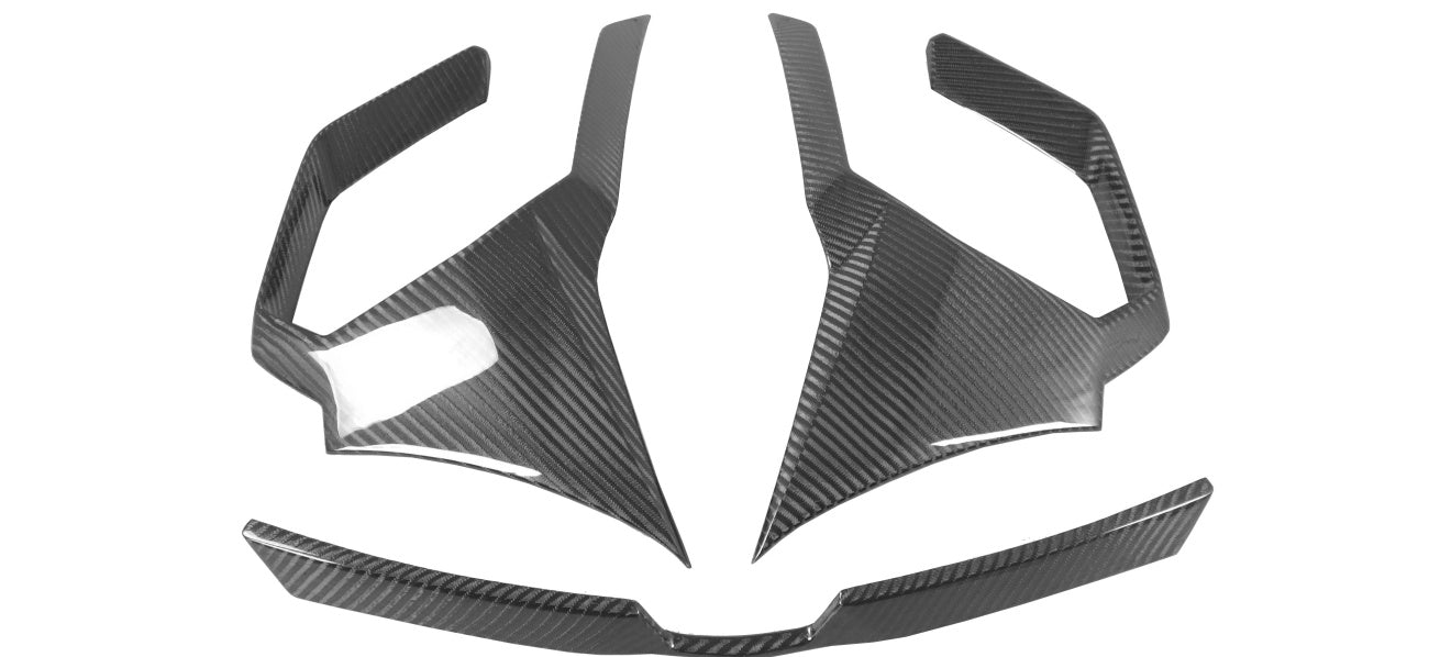 Lamborghini Urus IMP Style Carbon Fiber Front Bumper Side Vent Covers No ACC 2018-2022