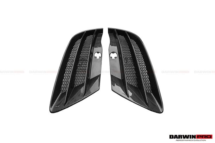 2009-2015 Audi R8 Coupe Spyder Front Bumper Vents - DarwinPRO Aerodynamics