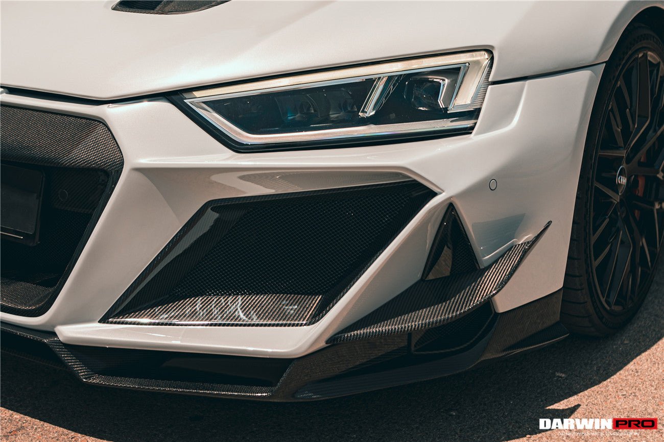 Audi R8 Gen 2 Coupe / Spyder IMPII Partial Carbon Fiber Front Bumper 2016-2025