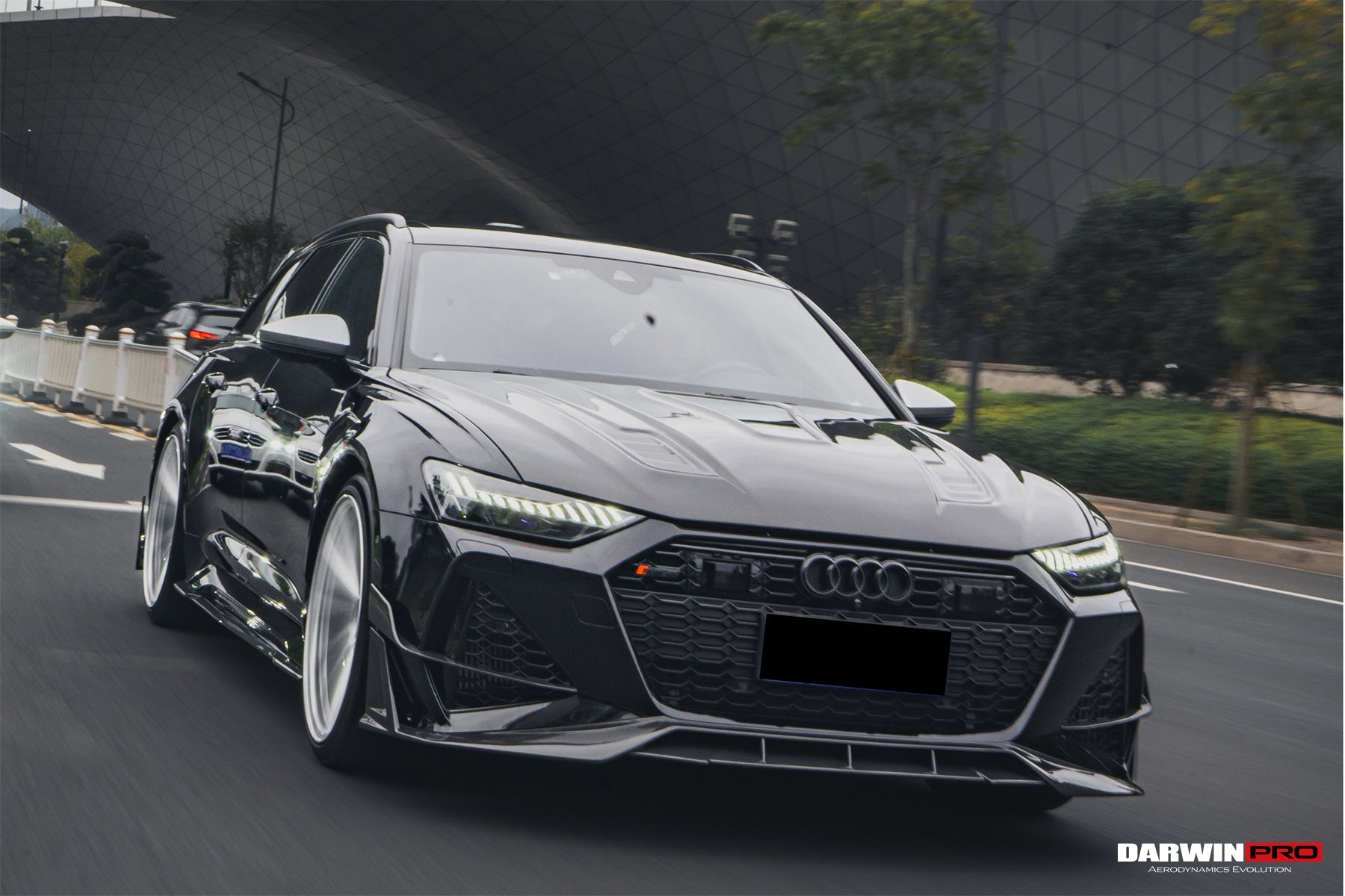 2019 - 2025 Audi RS6 Avant C8 & RS7 C8 Quattro IMP Performance Front Bumper Canards