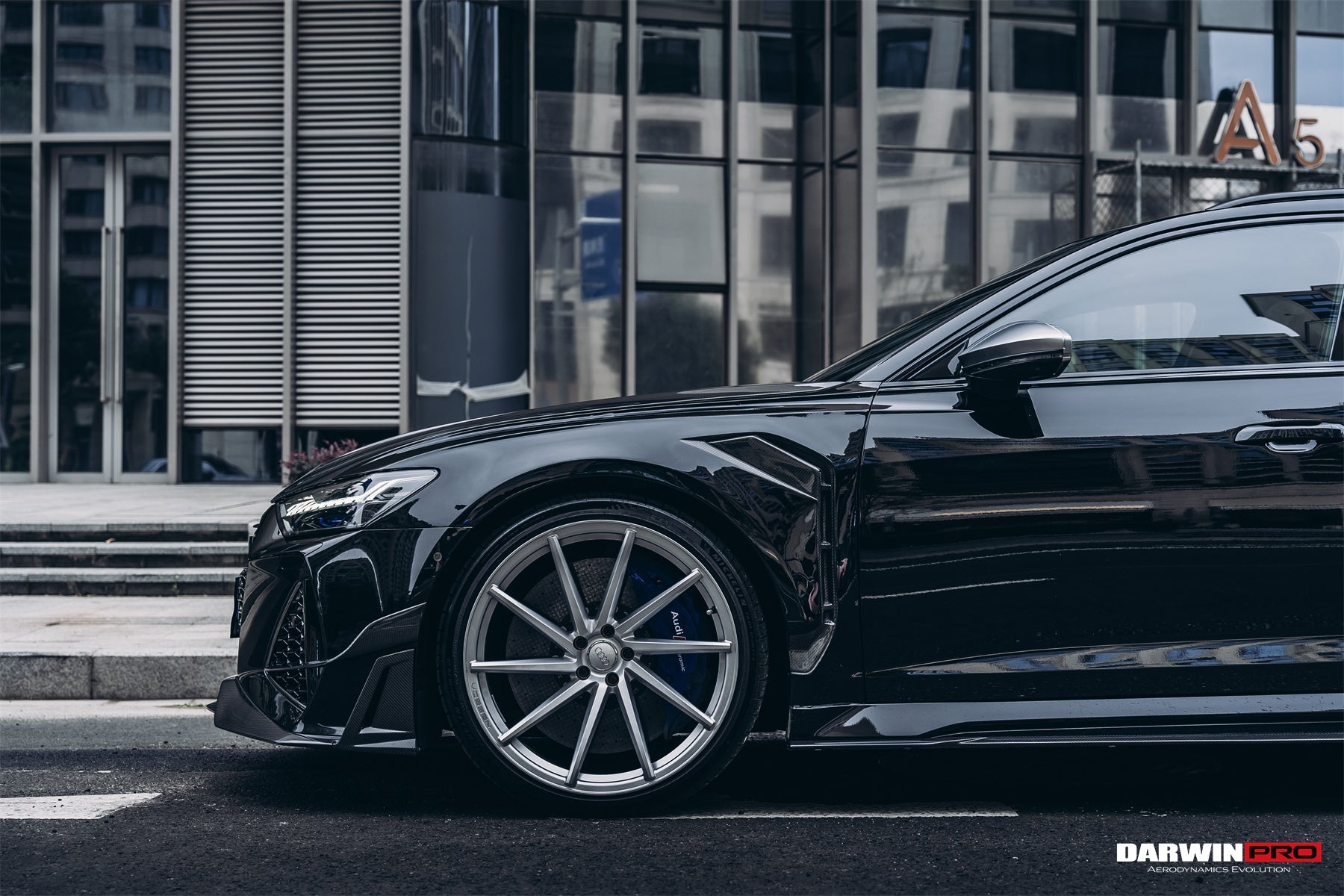 2019 - 2025 Audi RS6 Avant C8 & RS7 C8 Quattro IMP Performance Ver.2 Side Skirts Under Board