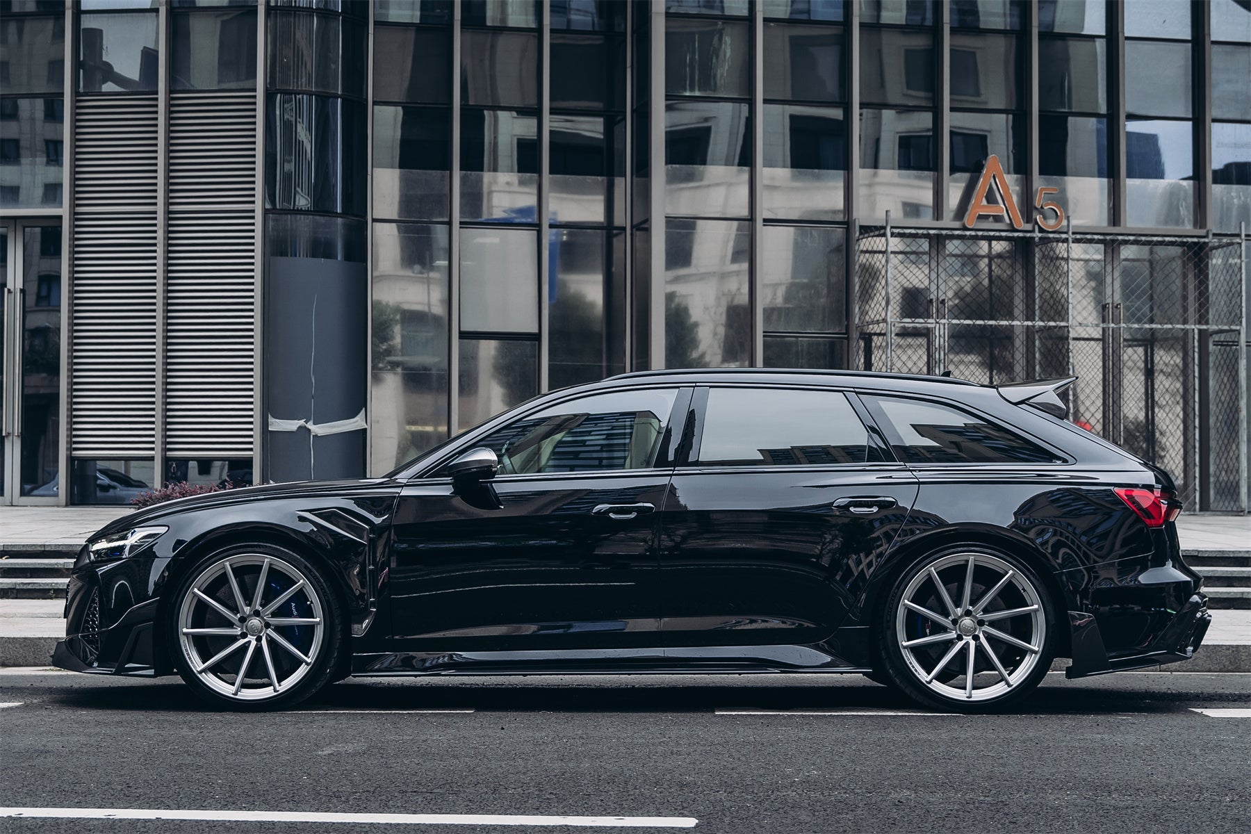 2019 - 2025 Audi RS6 Avant C8 & RS7 C8 Quattro IMP Performance Ver.2 Side Skirts Under Board