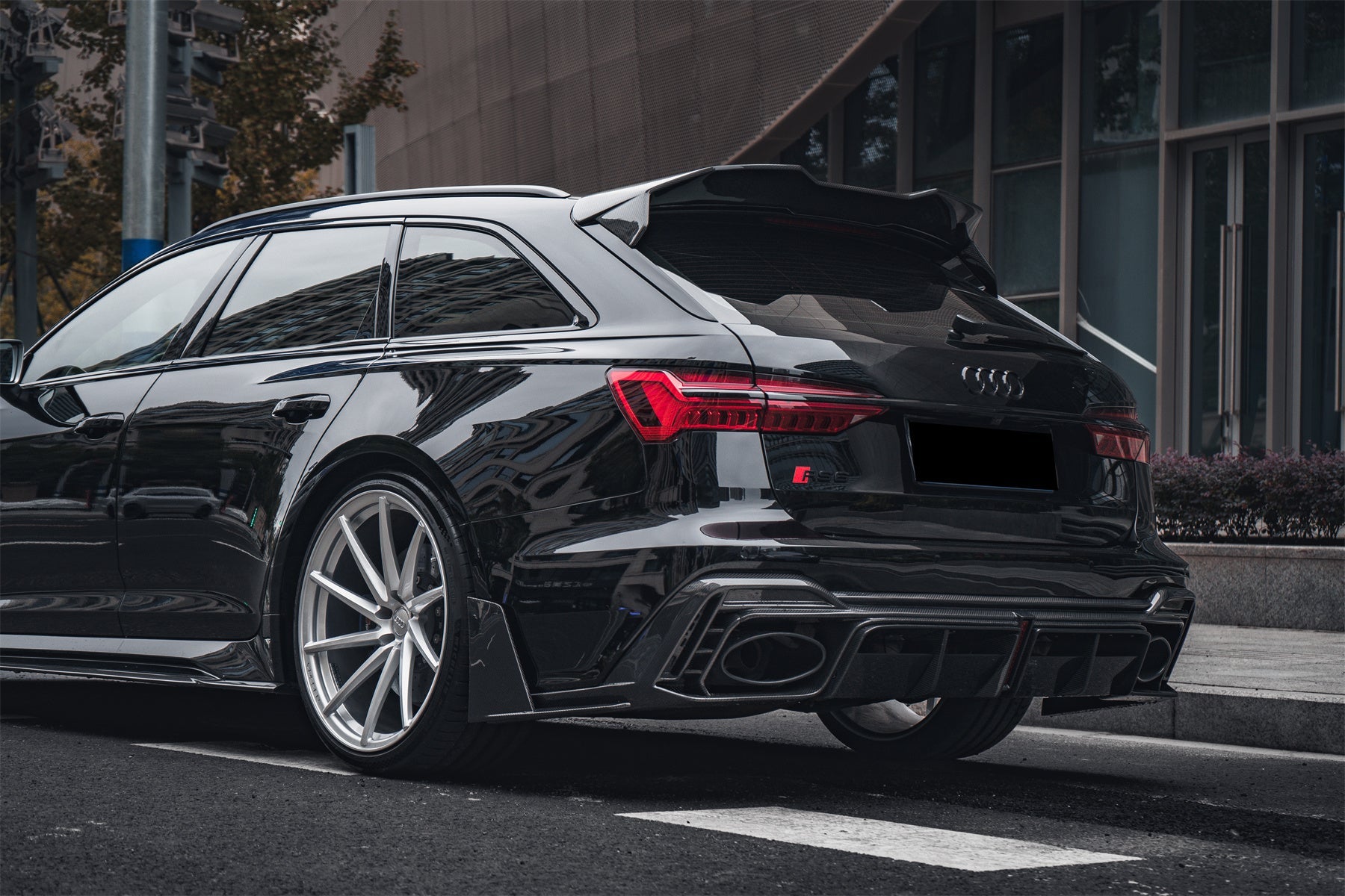2019 - 2025 Audi RS6 Avant C8 & RS7 C8 Quattro IMP Performance Ver.2 Rear Diffuser