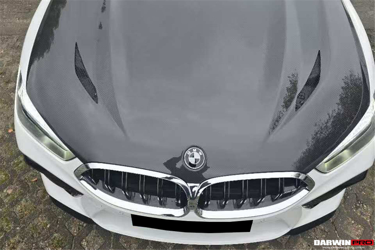 BMW M8 F91 F92 F93 8 Series G14 G15 G16 AD Style Autoclave Carbon Fiber Hood 2018-2025
