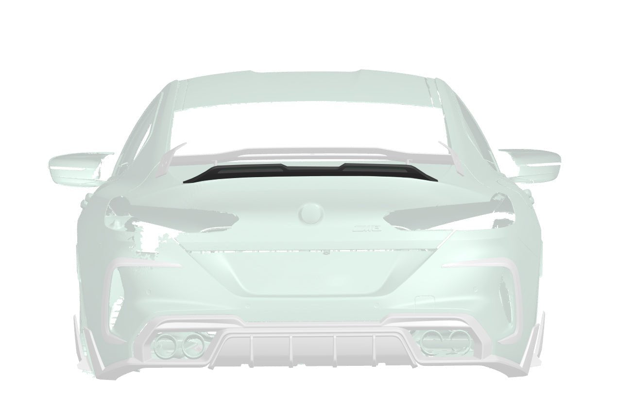 BMW M8 F93 8 Series G16 AD Style Autoclave Carbon Fiber Trunk Spoiler 2019-2025