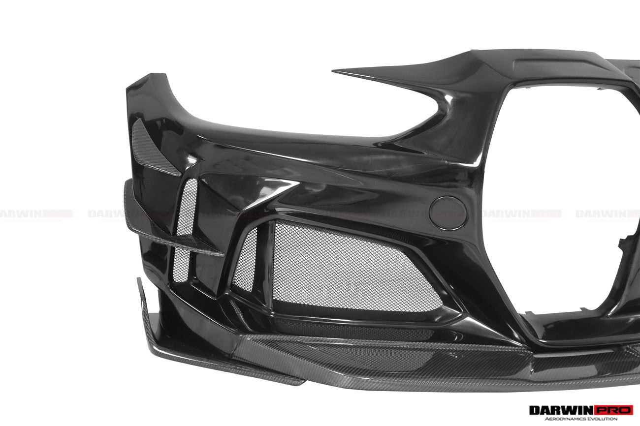 BMW M3 G80 BKSSII Style Carbon Fiber Full Wide Body Kit 2021-Up