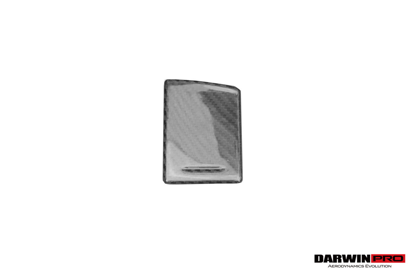 2013 - 2019 Corvette C7 Z06 Grandsport Dry Carbon Fiber Interior Cup Holder Cover Panel Trim