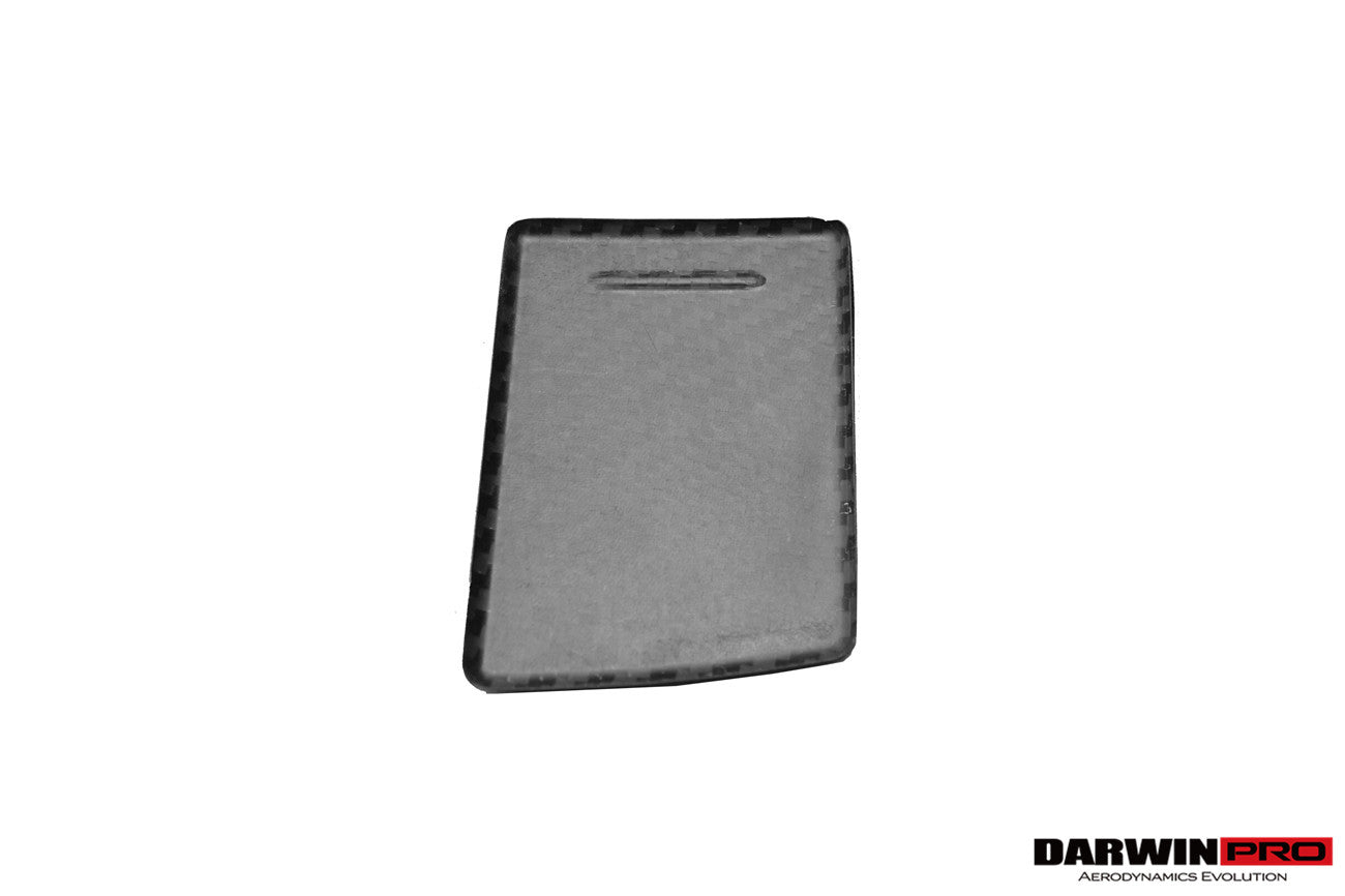 2013 - 2019 Corvette C7 Z06 Grandsport Dry Carbon Fiber Interior Cup Holder Cover Panel Trim