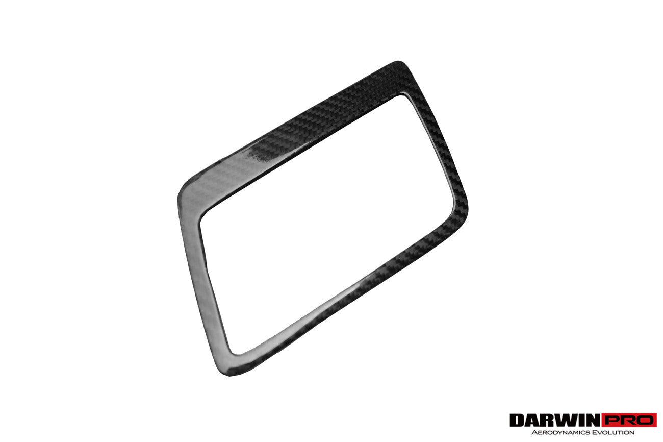 2013 - 2019 Corvette C7 Z06 Grandsport Dry Carbon Fiber Interior Automatic Manual Control Gear Shift Panel Cover Trim