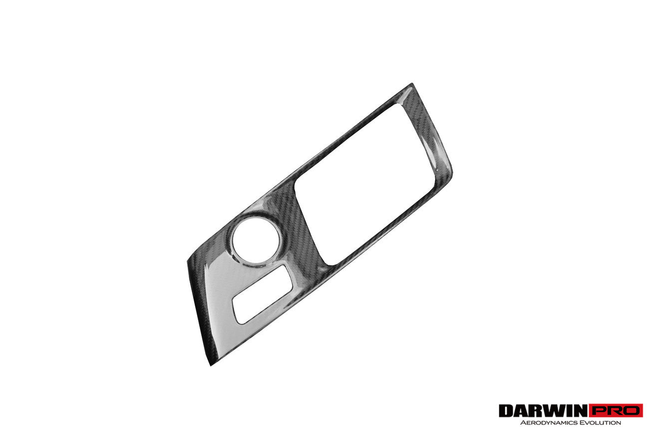 2013 - 2019 Corvette C7 Z06 Grandsport Dry Carbon Fiber Interior Automatic Manual Control Gear Shift Panel Cover Trim