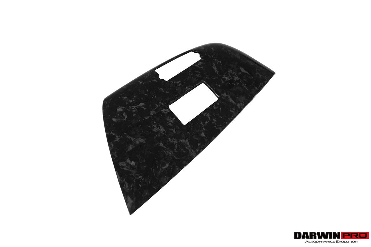 2013 - 2019 Corvette C7 Z06 Grandsport Dry Carbon Fiber Interior Passenger Window Switch Side Armrest Panel Cover Trim