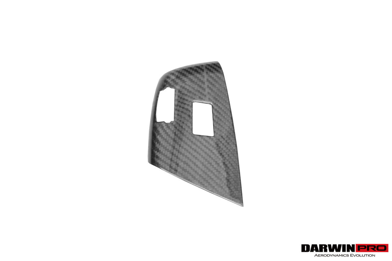 2013 - 2019 Corvette C7 Z06 Grandsport Dry Carbon Fiber Interior Passenger Window Switch Side Armrest Panel Cover Trim