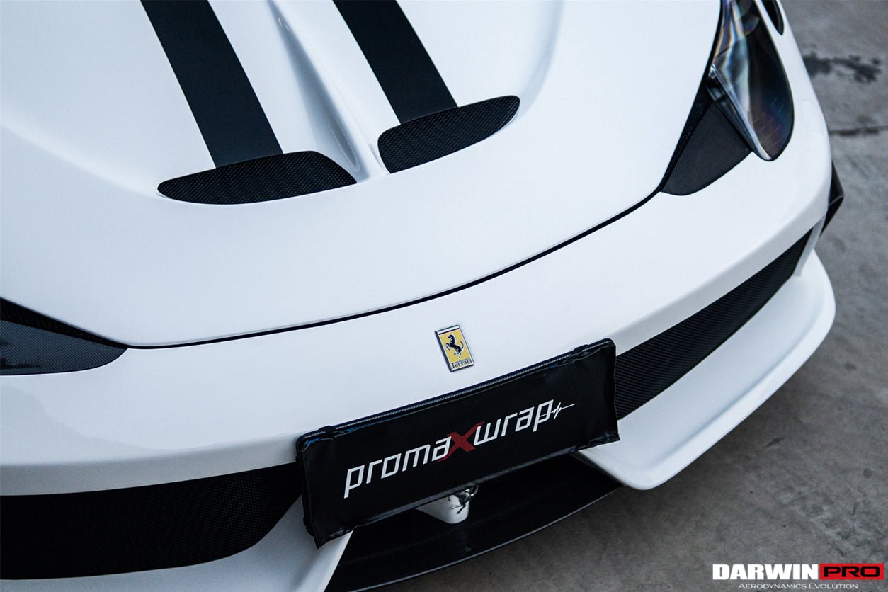 2010-2015 Ferrari 458 Coupe Spider Speciale Style Hood - DarwinPRO Aerodynamics