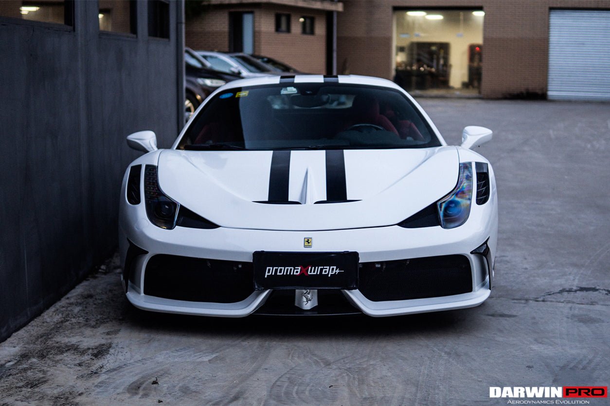 2010-2015 Ferrari 458 Coupe Spider Speciale Style Hood - DarwinPRO Aerodynamics