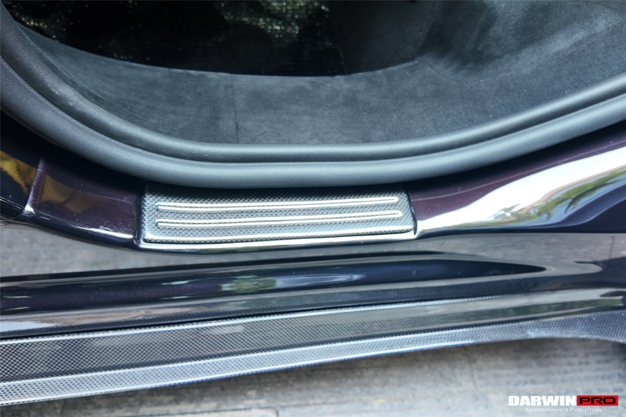 Ferrari Purosangue F175 OEM Style Autoclave Carbon Fiber Door Sills 2023-Up