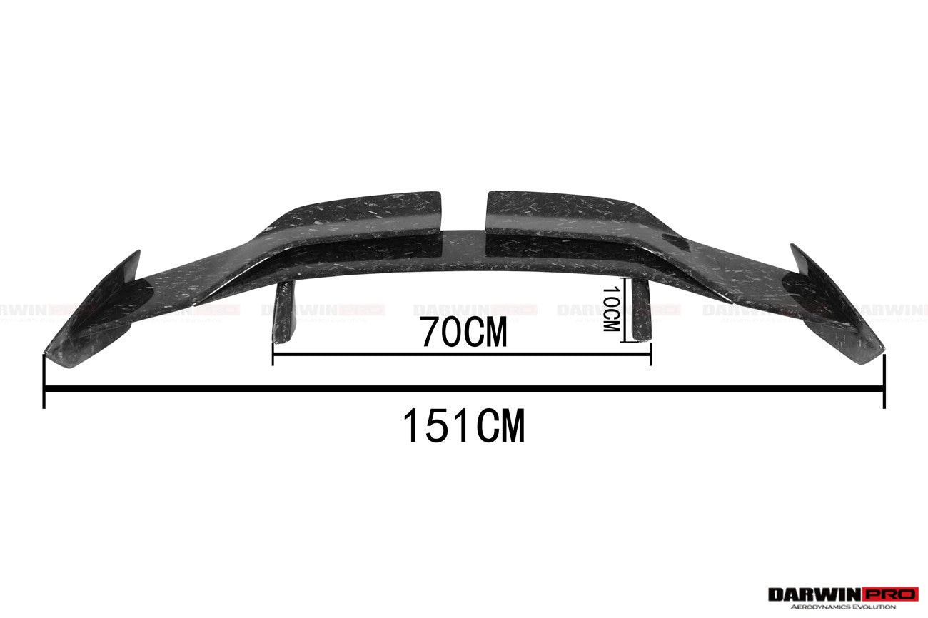 2021-2025 BMW M4 G82 & 4 Series G22 BKSSII Style Carbon Fiber Trunk Spoiler