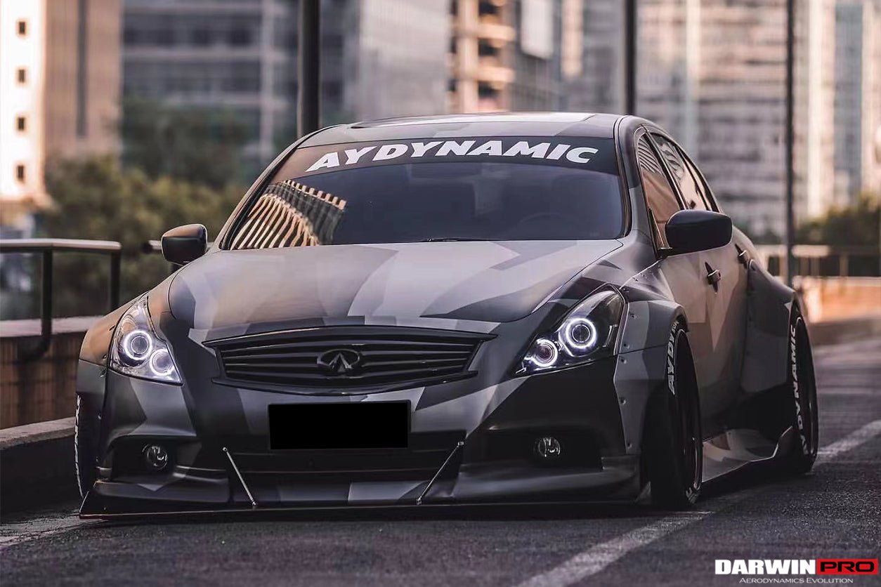 Infiniti G25 / G37 Sedan BKSS Style Wide Fender Flares 2010-2013