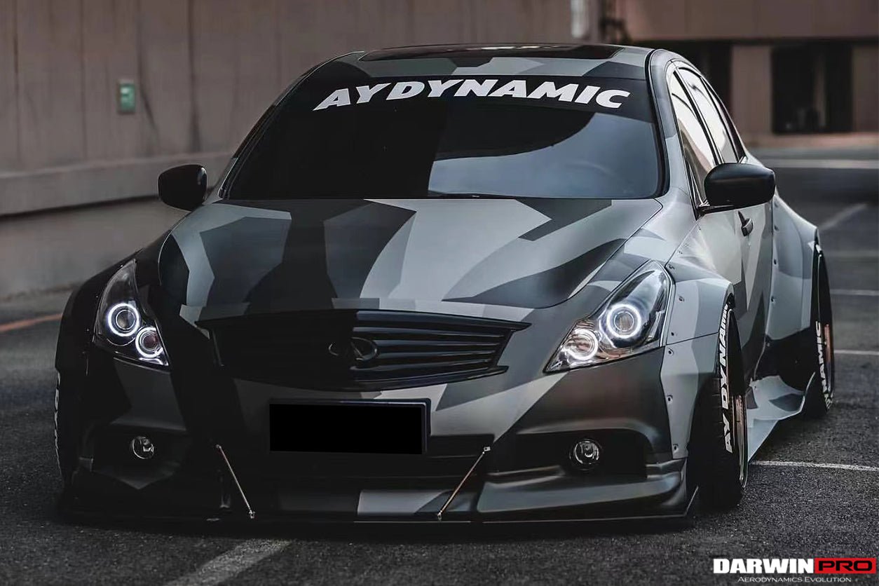 Infiniti G25 / G37 Sedan BKSS Style Wide Fender Flares 2010-2013