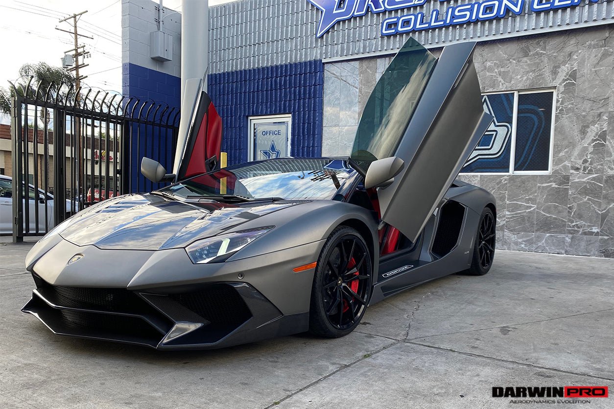 2011-2021 Lamborghini Aventador LP700 LP740 Coupe Roadster BKSS Style Hood - DarwinPRO Aerodynamics