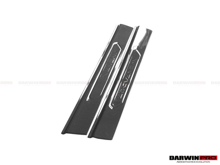 Lamborghini Aventador LP700 Coupe Carbon Fiber Door Sill Plate Caps 2011-2016