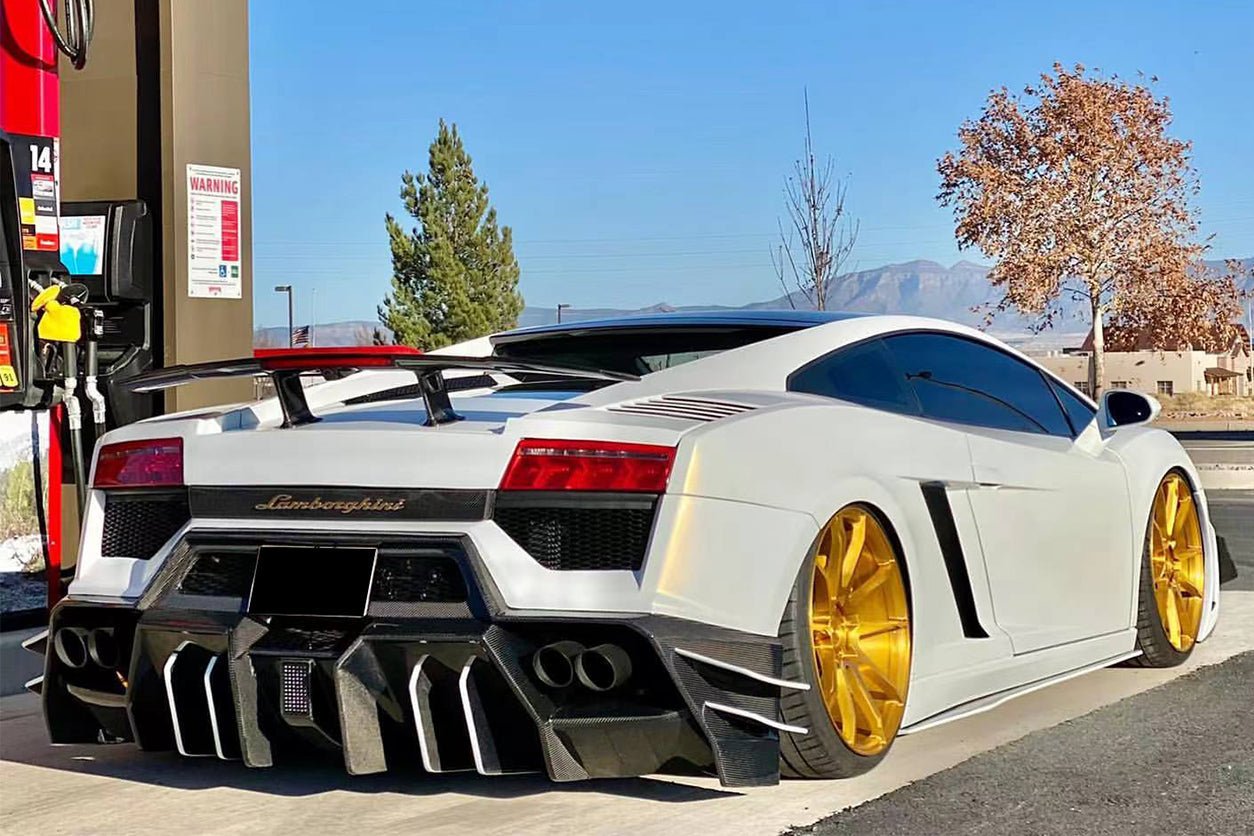 2009-2014 Lamborghini Gallardo BKSS Style Rear Bumper - DarwinPRO Aerodynamics