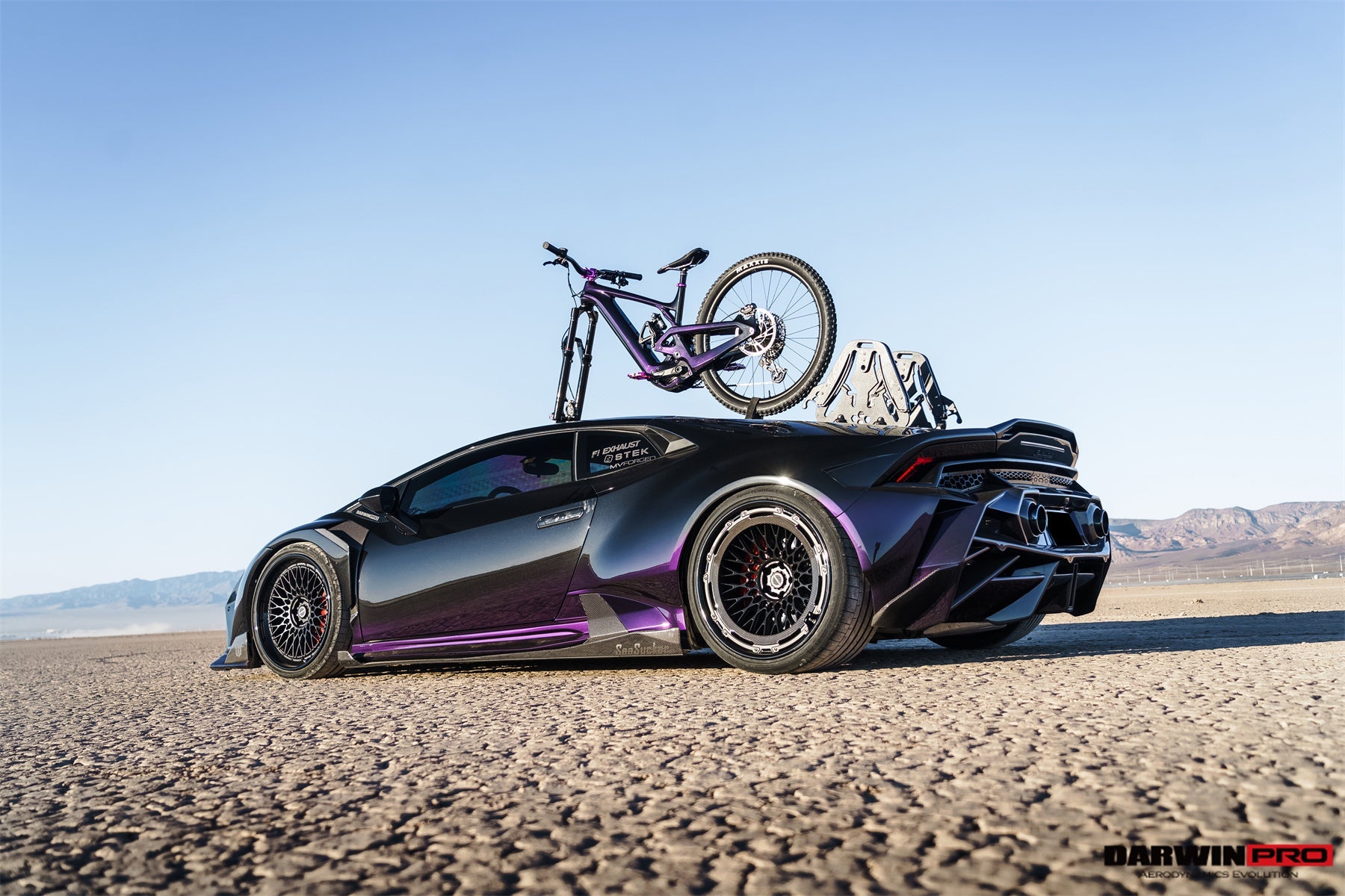 2019 - 2023 Lamborghini Huracan EVO Coupe Only BKSSII Style Full Wide Body Kit