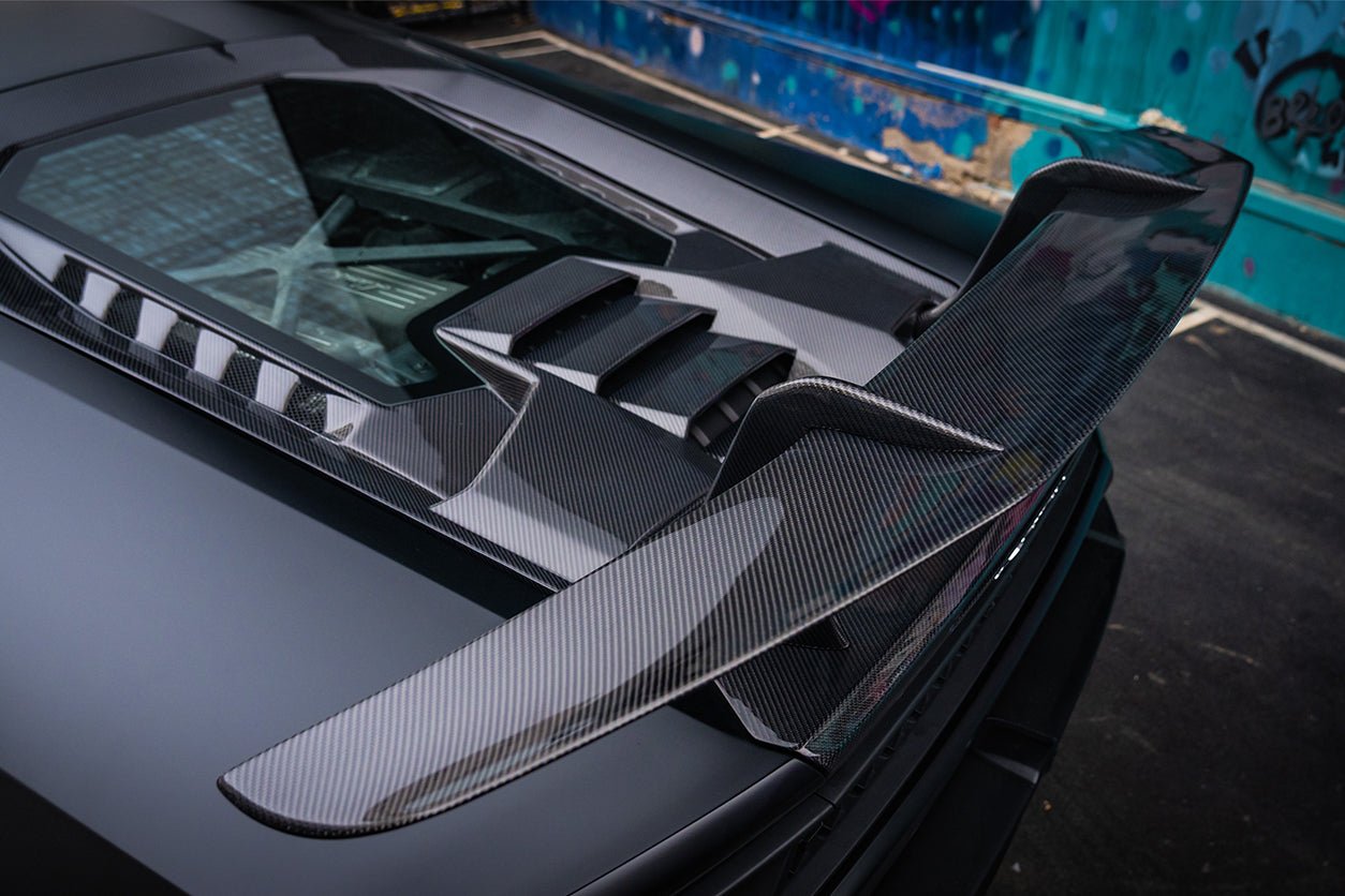 2015-2020 Lamborghini Huracan LP610 & LP580 Performante Style Carbon Fiber Spoiler Wing - DarwinPRO Aerodynamics