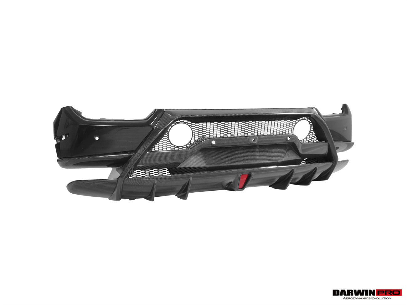 Lamborghini Huracan LB724 Performante Style Partial Carbon Rear Bumper 2015-2020