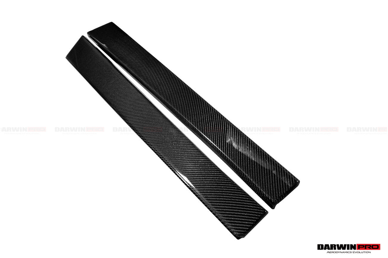 2001-2010 Lamborghini Murcielago SV Style Carbon Fiber Door Sills Steps Cover - DarwinPRO Aerodynamics
