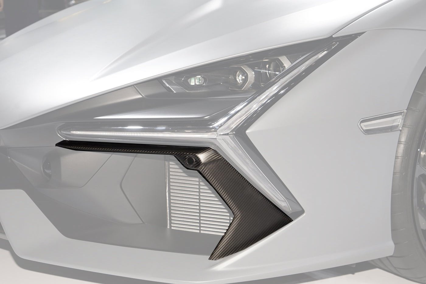 Lamborghini Revuelto OE Style Autoclave Carbon Fiber Front Bumper Air Vent Trims 2023-Up